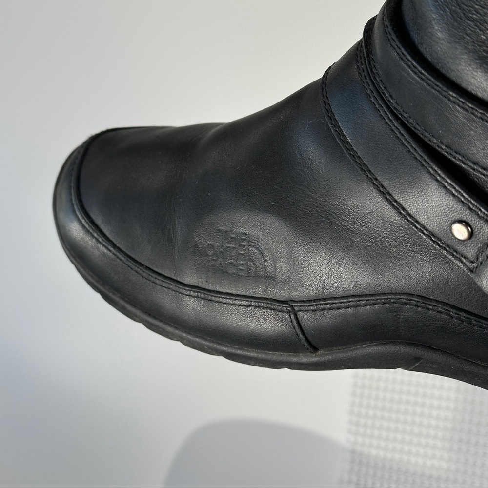 The North Face gorpcore tall leather utility boots women 8 - Picture 6 of 11